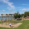 Kleiner Spielplatz in Untergoehren / Strandwiese / Badestelle 