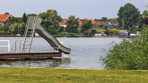 Strandbad Zarrentin am Schaalsee - Rutsche