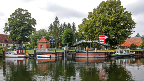 Eldeschleuse mit der Hühnerleiter