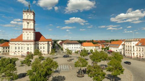 Marktplatz mit Stadtkirche