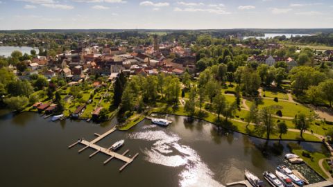 Hafen und Stadtpark - Fürstenberg/Havel