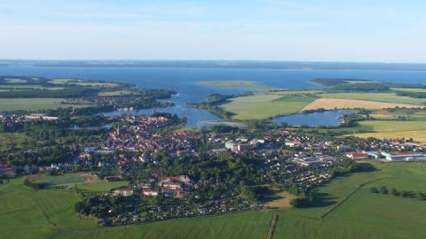 Müritz-Ballon über Röbel