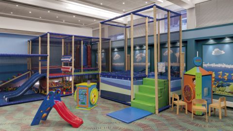 Indoorspielplatz im Precise Resort Marina Wolfsbruch