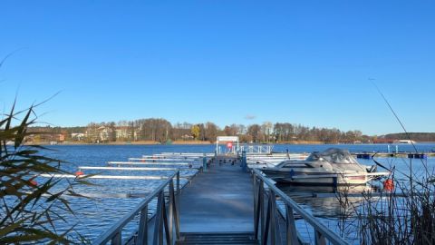 Bootsteg des Wasserwanderrastplatz Malchow