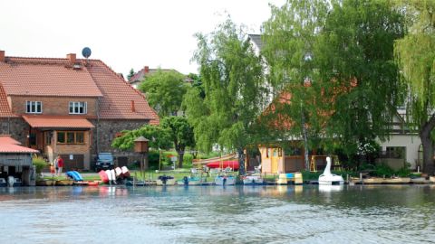 Seeansicht  Station Boots Berg